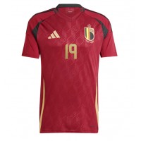 Camisa de time de futebol Bélgica Johan Bakayoko #19 Replicas 1º Equipamento Europeu 2024 Manga Curta